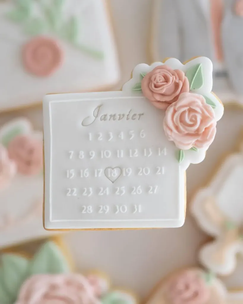 Calendrier "Save the Date" (Duo)