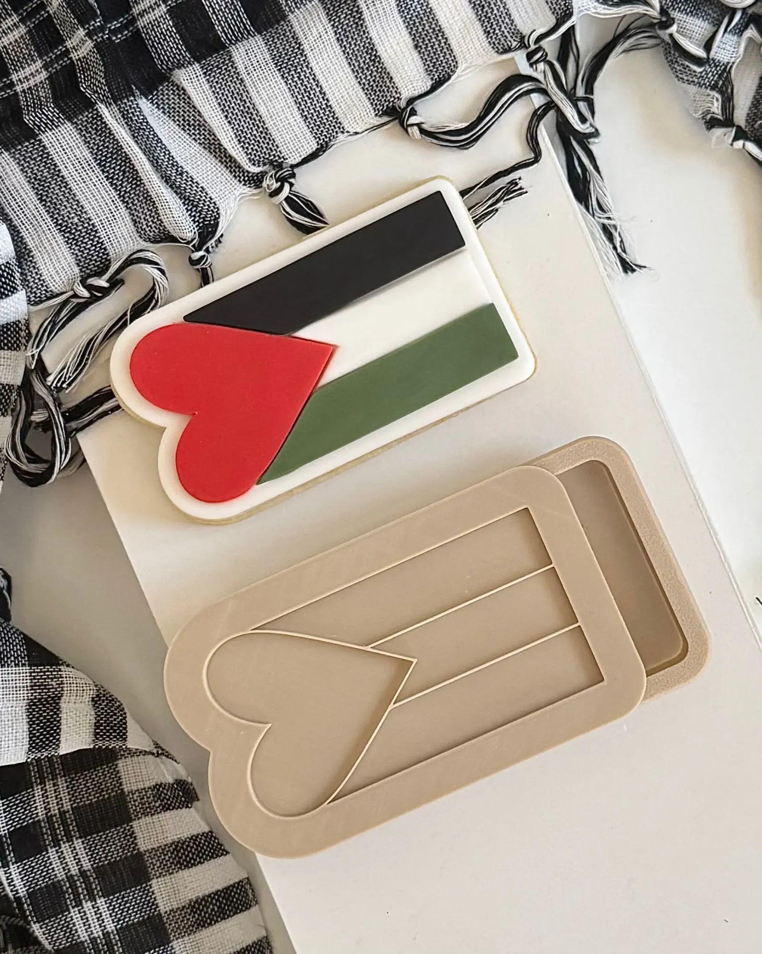 Drapeau Coeur de Palestine