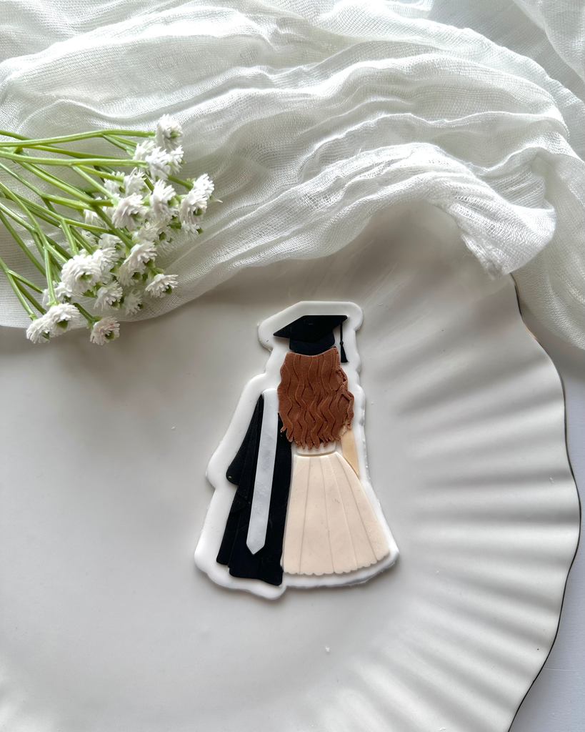 La Silhouette "Félicitations Graduée" (Duo)