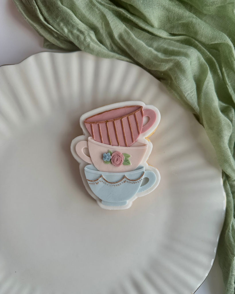 La Pile de Tasses "Tea Time" (Duo)