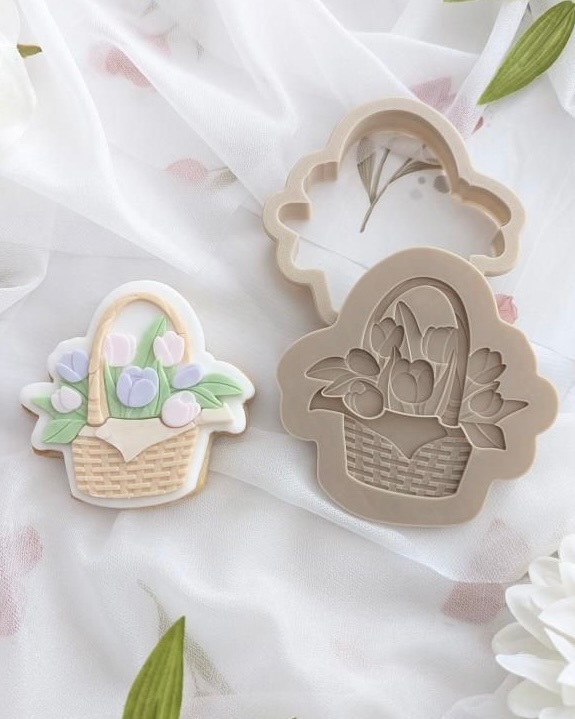 Le Panier de Tulipes Récoltées (Duo)