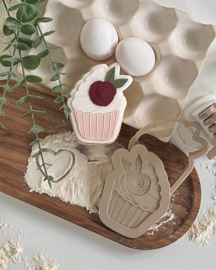 Cupcake "Rose Romantique" (Duo)