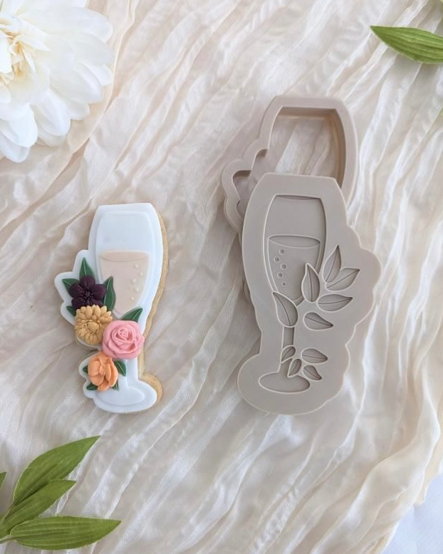 Flûte à Champagne Fleurie