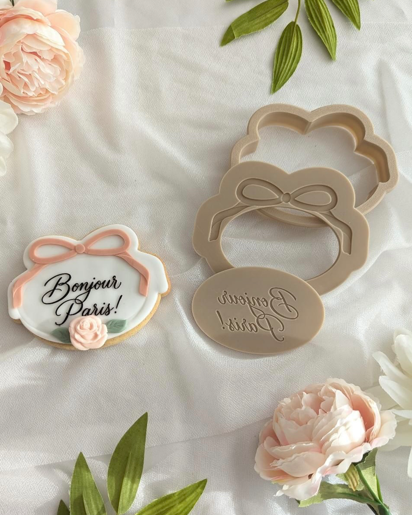 Cadre Nœud Ovale (Duo)