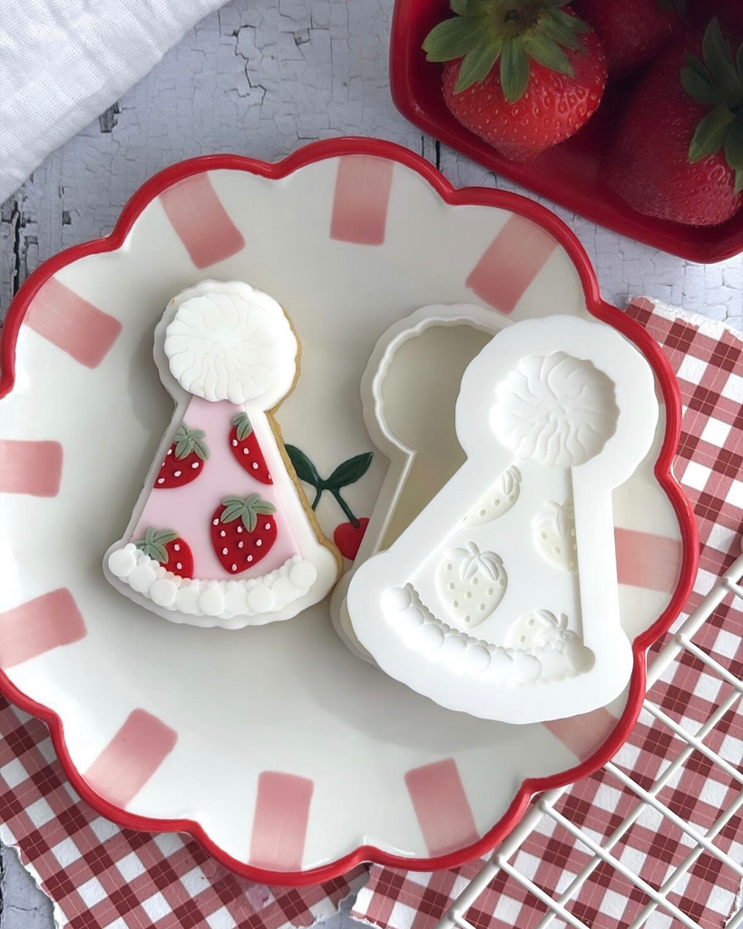 Chapeau de Fête aux Fraises (Duo)