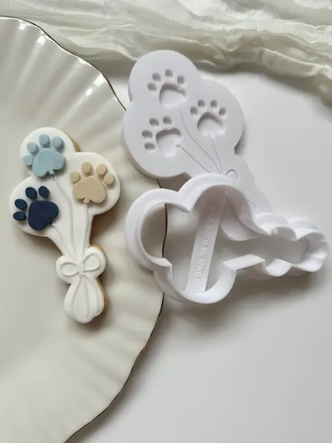 Ballons Empreintes de Patte (Duo)