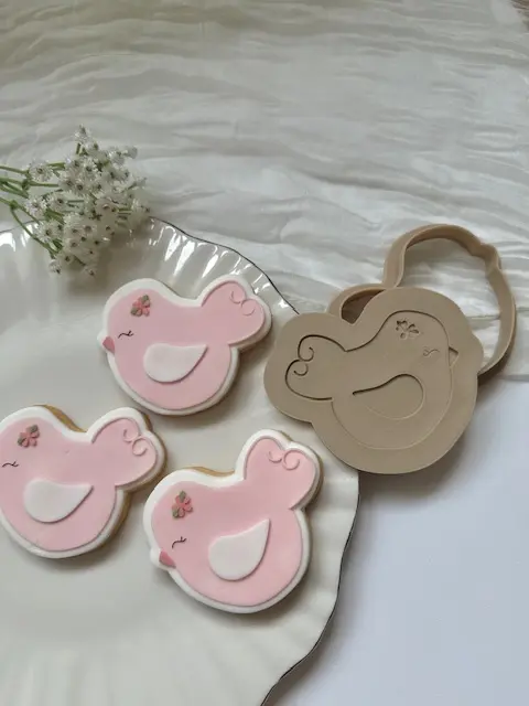 Petit Oiseau Rose Mignon (Duo)