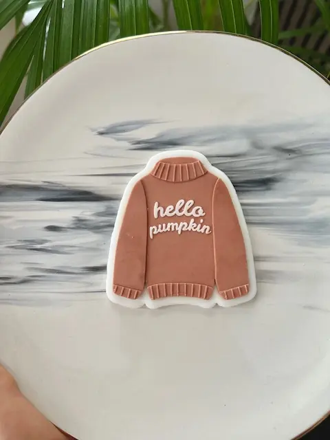 Pull Douillet "Hello Pumpkin" (Duo)