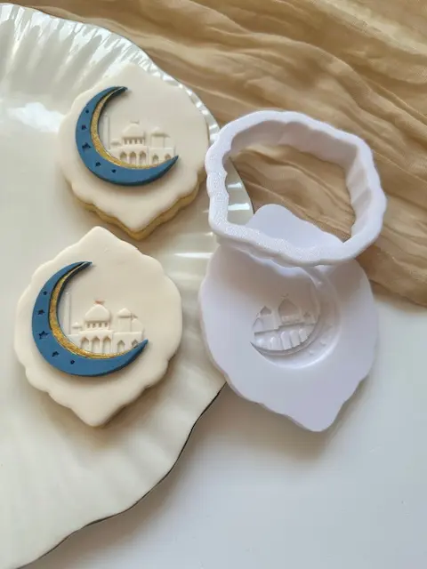 Croissant de lune & mosquée (Duo)